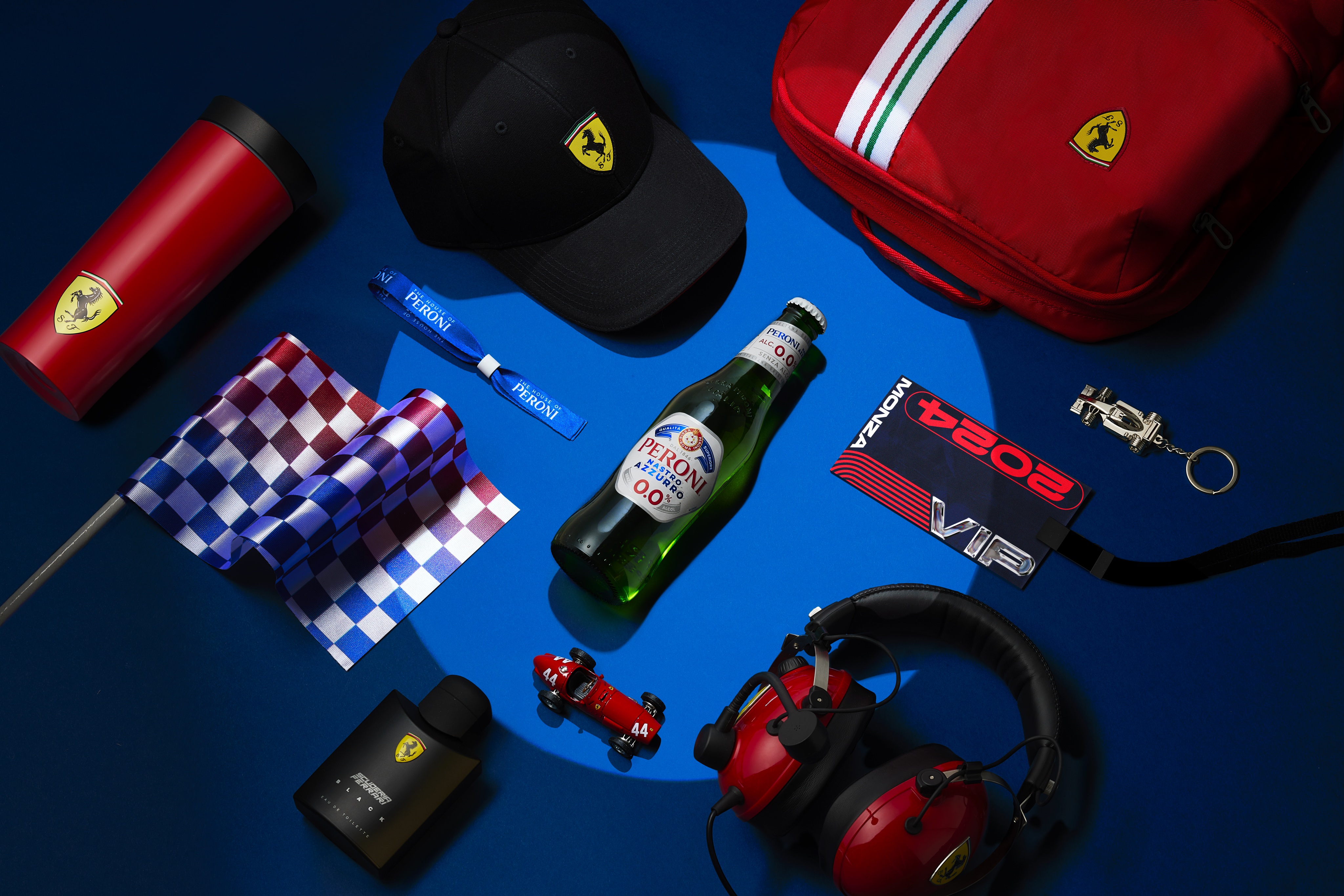 Releasing the Italian Passion: Peroni Nastro Azzurro 0.0% Launches New Global Partnership with Ferrari 